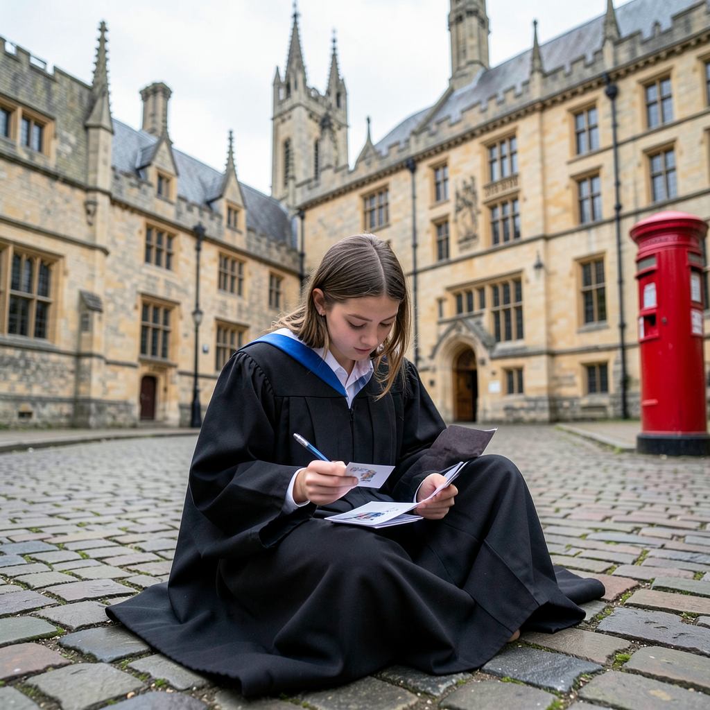 American Student Shares Oxford University Experience Through Postcards Home